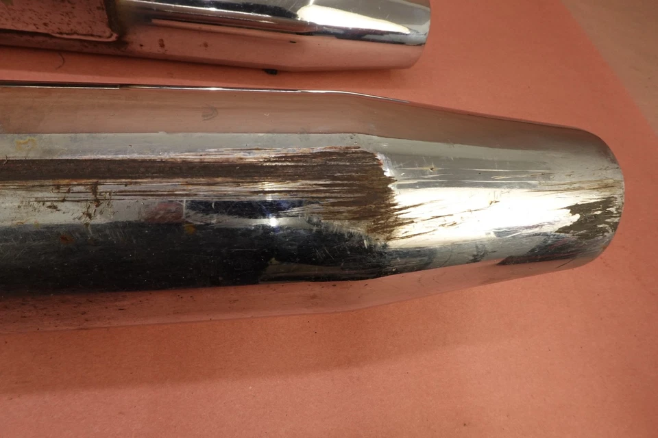 Juego de silenciadores de escape Kawasaki Vulcan 1500 VN1500L 1996-2008 Foto 2 de 4