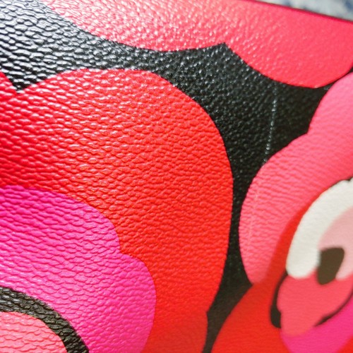 Kate Spade Tote Bag XL Purse Ellison Avenue Sidney Black Red Floral Print - Picture 21 of 23