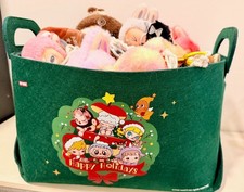 POPMART HOLIDAY EVENT GWP - Apple of My Eye Series Felt Storage Box - RED /GREEN