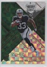 2016 Donruss Elite Elite Rookies Green 30/99 DeAndre Washington #142 0v9