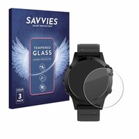 3X Schutzglas FüR Garmin Fenix 5 (47 Mm) / 5 Plus (47 Mm) Displayfolie 9H