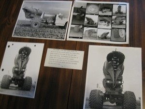 Vintage Lot (4) 1970s Altus OK Cotton Fertilizer Spreader Floater Truck Photos