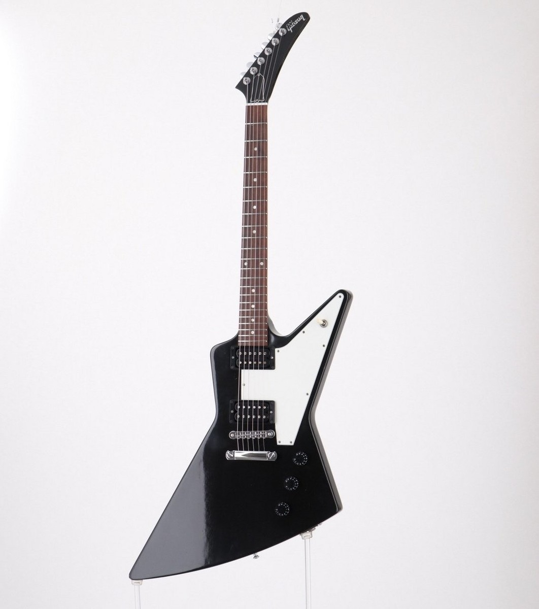 Explorer エレキギター グラデーションブラック 2008 Gibson '76 Reissue Explorer Gloss Black > Guitars