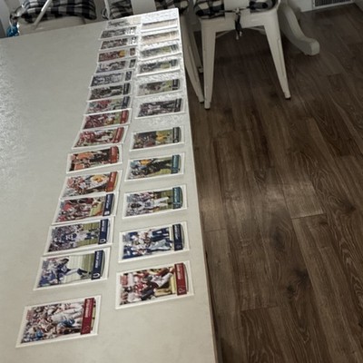 Score NFL Football Card Lot Darren Fells Mathis White Dunbar Adams 24 Cards