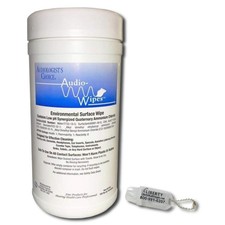 AUDIO - WIPES Cleaning Towelettes - Large Canister 160 Wipes and Liberty Heari