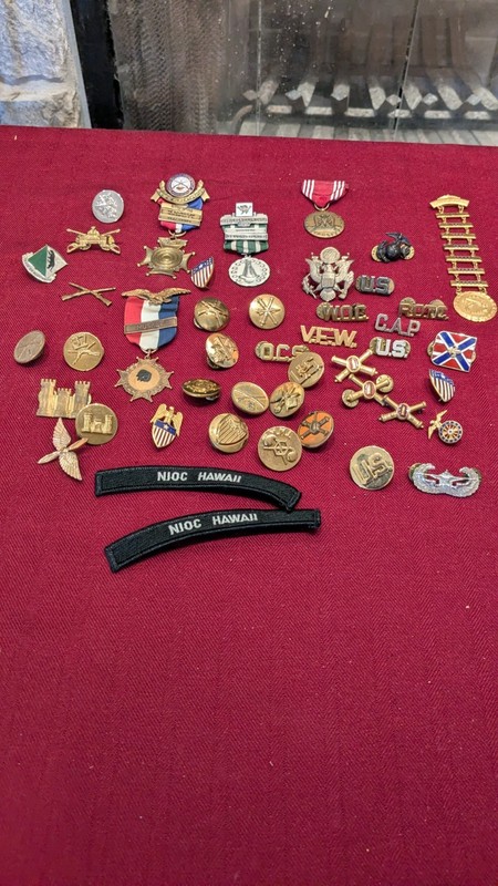 Vintage Military Medals Cache Army/Air force ?collection (1960's)? Lot Of 43