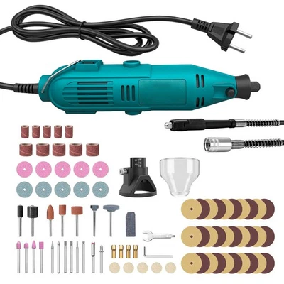 MARKENLOS 135W 230V Dremel-Multifunktionswerkzeug, Drehwerkzeug Mit 80-tlg Zubehör Set