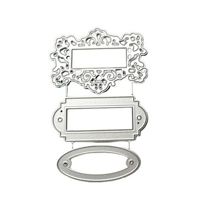 Frame Cutting Dies Embossing Stencils Template Mould Handicrafts DIY Bookmarks