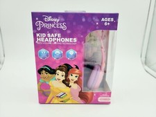 Disney Princess Kids Safe Volume Limiting Technology Headphones 6 new