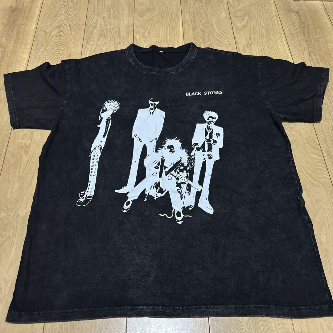 NANA T-Shirts BLACK STONES size L ai yazawa short sleeve