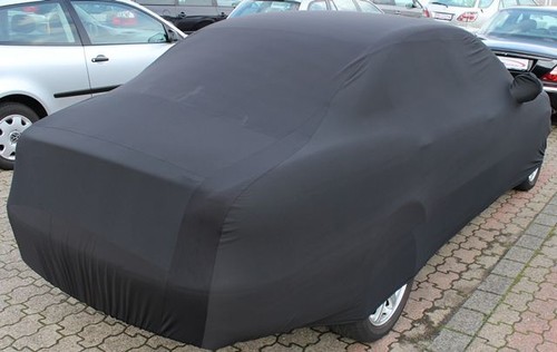 Vollgarage Carcover Indoor Schwarz mit Spiegeltaschen für Jaguar X-Type - Picture 3 of 3