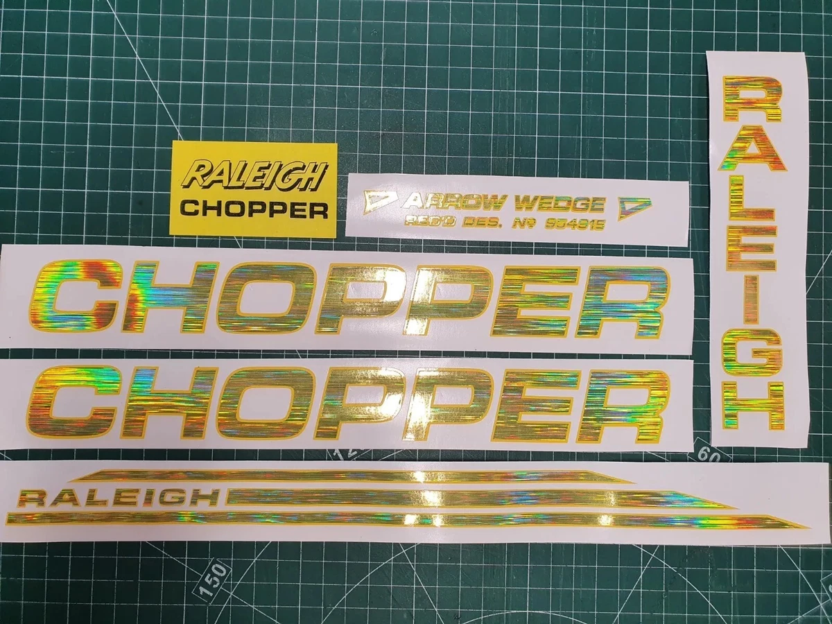 Raleigh hotsell chopper stickers