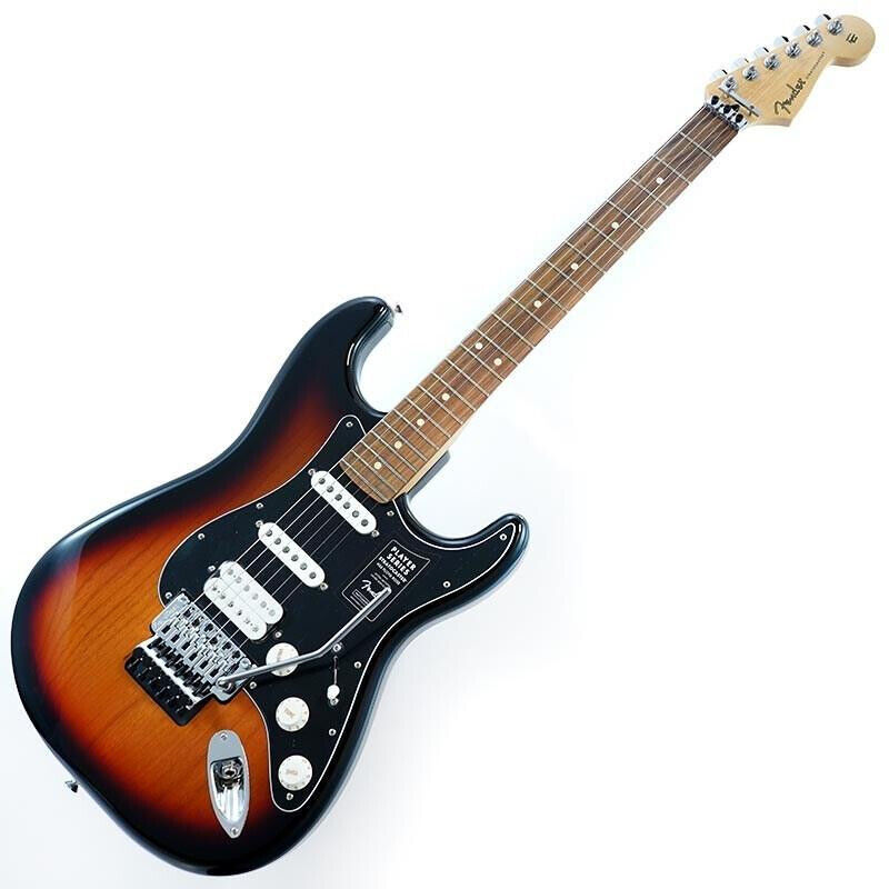 Fender MEX Player Stratocaster with Floyd Rose HSS (3-Color Sunburst/Pau Ferro)