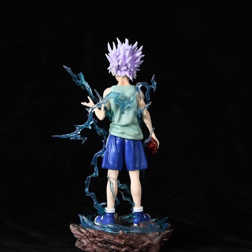 GK HUNTER X HUNTER Killua Zoldyck Anime Figure Figurine Statue Toy 8.66“ - Picture 7 of 14