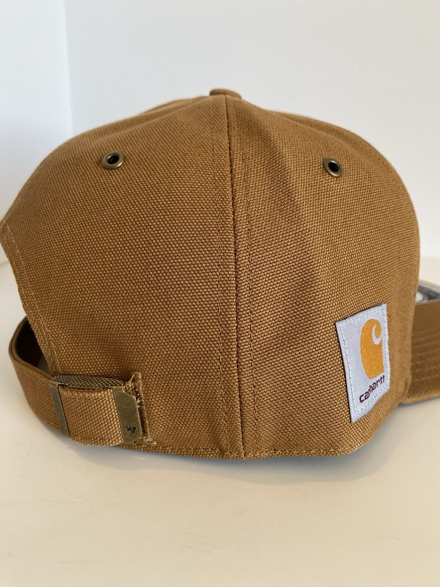 CARHARTT×47 CAPTAIN ADJUSTER CAP Cleveland Browns Carhartt x '47 Brand Captain Adjustable