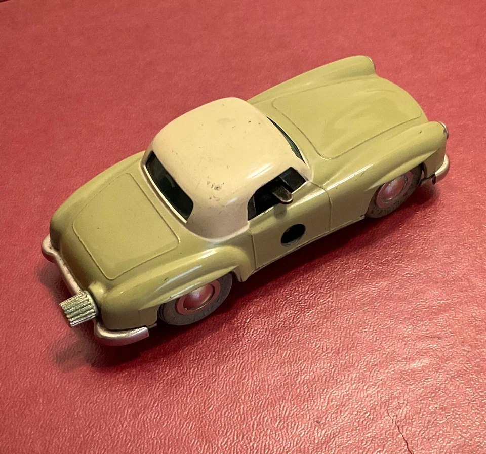 Schuco original Mercedes Benz 190SL 1955 mecanismo de relojería Alemania Occidental Nº 1044 Foto 3 de 4