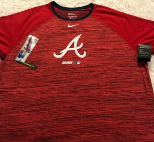 atlanta braves dri fit t shirt