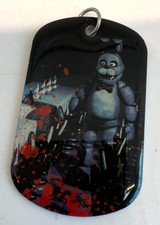 2016 Five Knights At Freddy's Bonnie Dog Tag Necklace Officially Licensed