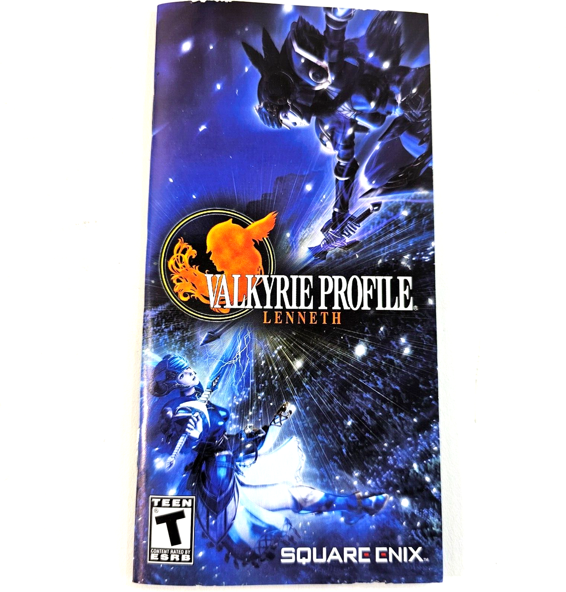 Valkyrie Profile: Lenneth (Sony PSP, 2006) Game Case Manual