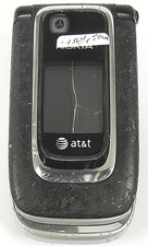 Nokia 6126 - Black and Silver  AT T  Rare Cellular Flip Phone