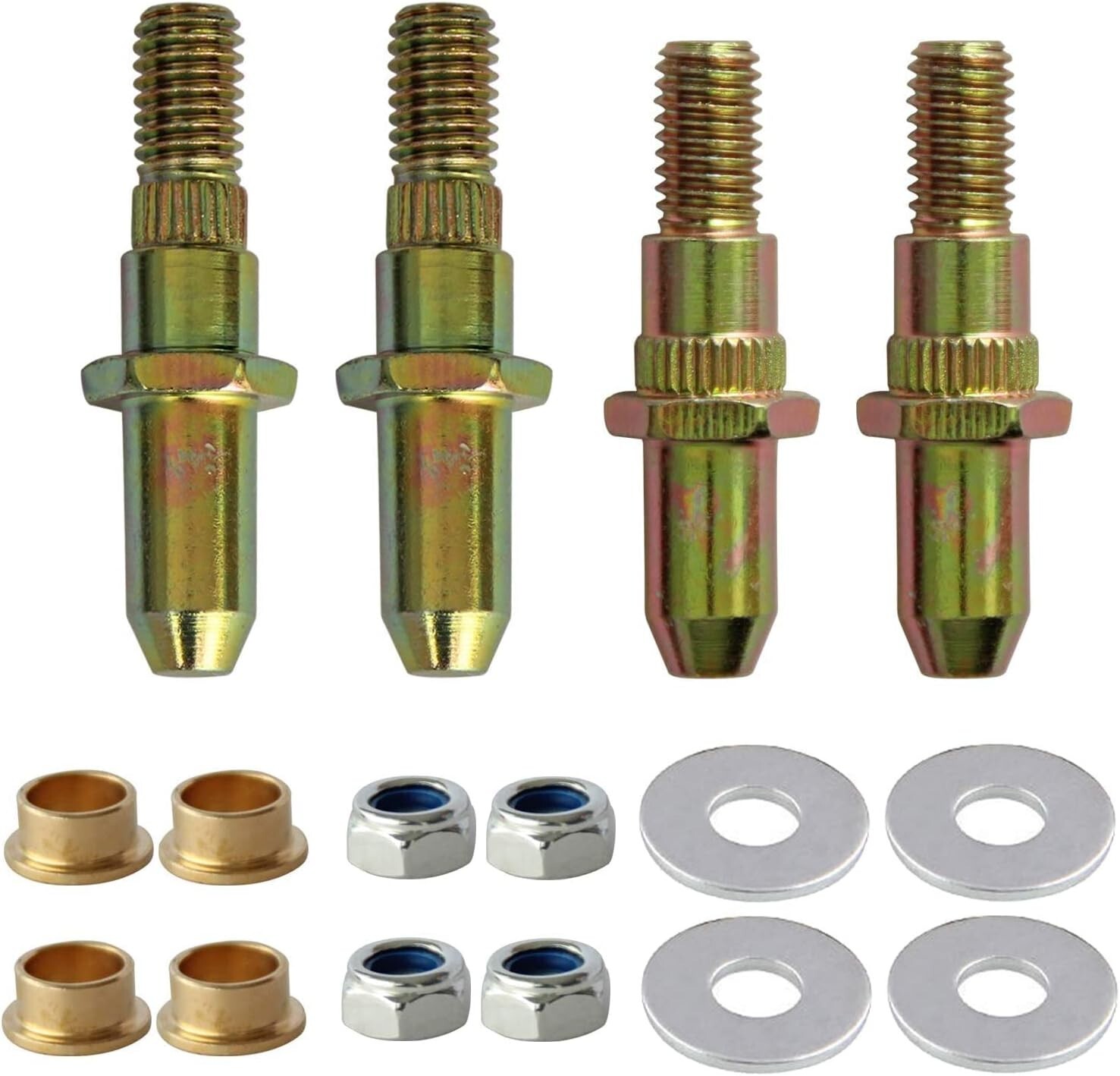 Door Hinge Pin and Bushing Repair Kits Compatible with Chevy GMC 1999-2007