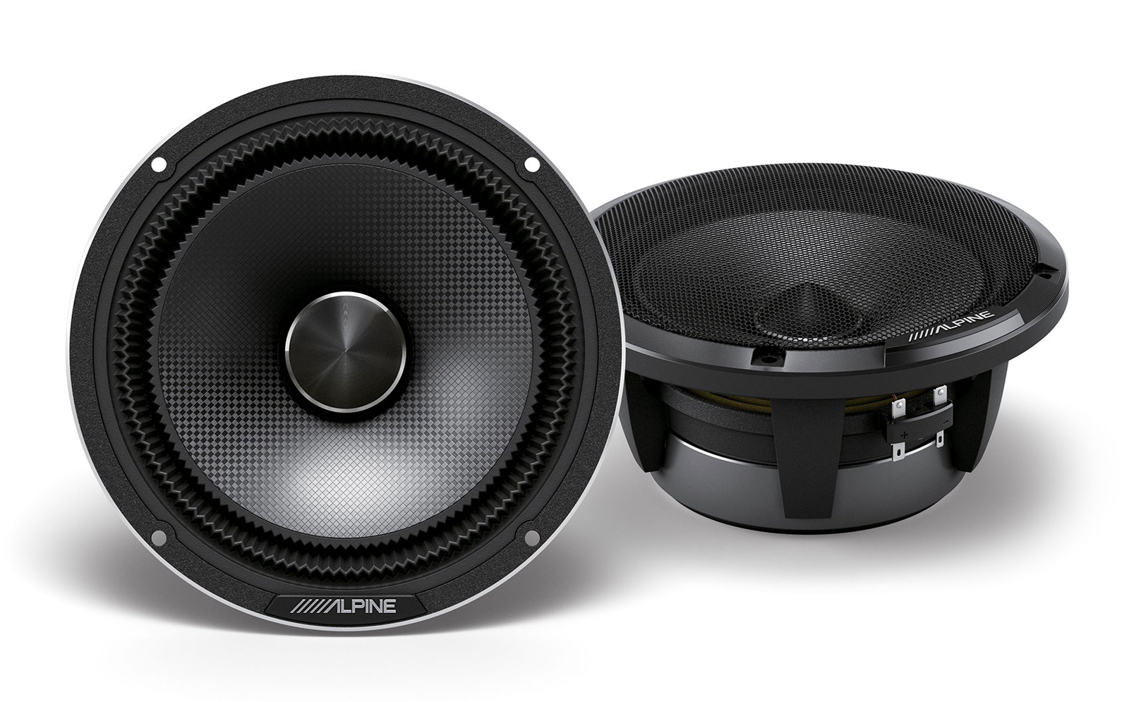 Пара автомобильных двухполосных динамиков Alpine Status HDZ-65C с высоким разрешением 65 300 Вт