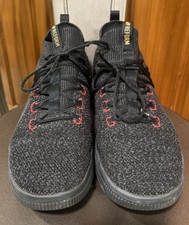 puma mens black scale court platform casual sneakers