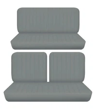 Fits 1948 Plymouth P-15 Special Deluxe coupe Front 50-50 and Rear seat covers