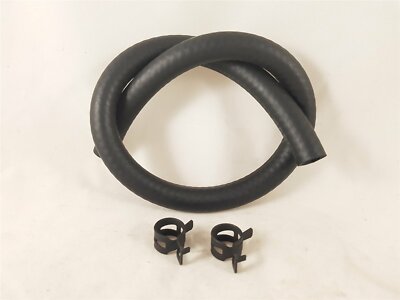 original STIGA GGP Schlauch Öl Hydrostat Villa Park 9,5 x 580 mm mit 2 Schelle 