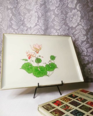 Vintage Otagiri Lacquerware Serving Tray