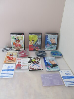 PS2 Playstation 2 Spielepaket 3 TALES Series Symphonia Destiny 2 Rebirth CIB JPN