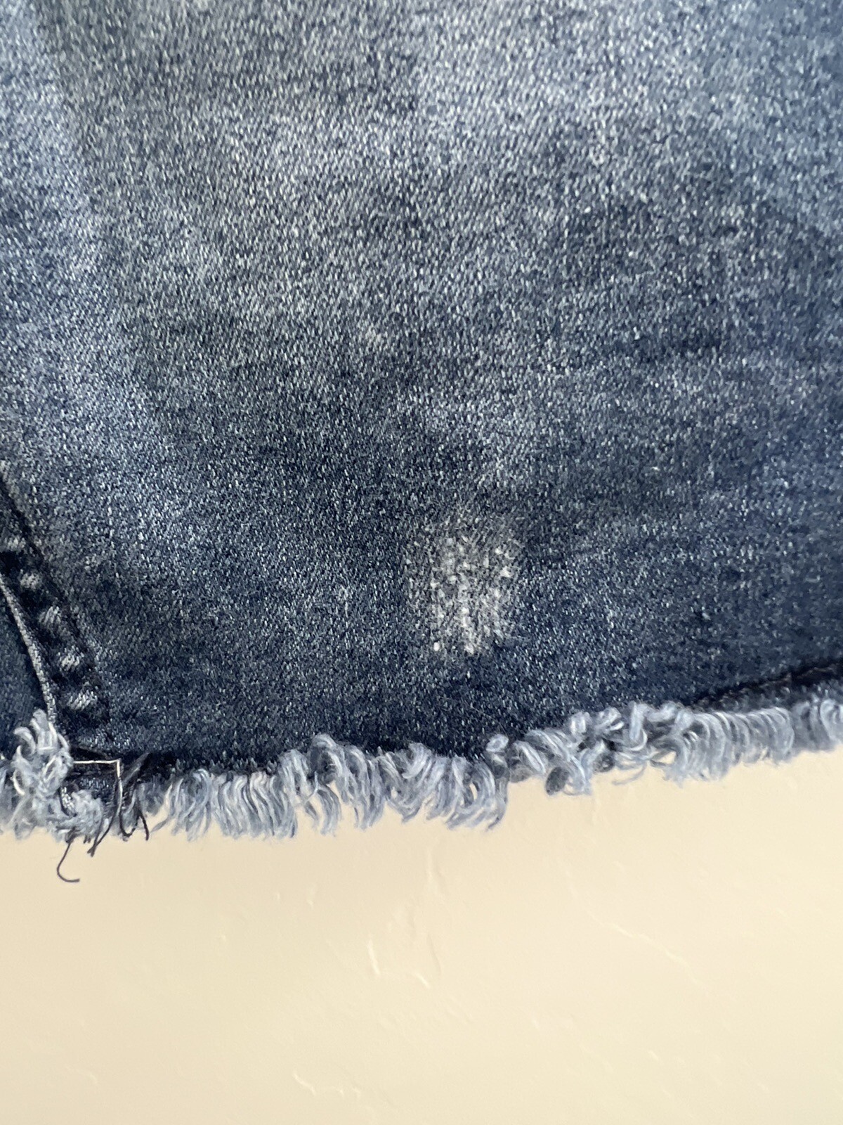 Libby Edelman Patchwork Distressed Jean Skirt Siz… - image 3