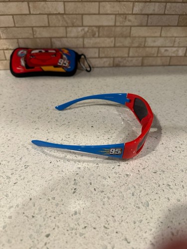 Disney Cars Kids Sunglasses with Matching Glasses Carrying Case UV Protection dt - Picture 3 of 6