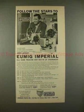 1960 Eumig Imperial Movie Projector Ad, William Holden!
