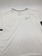 nike men's breathe sleeveless running shirt