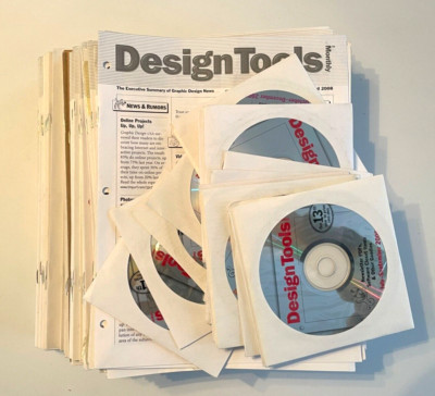 design tools monthly Apple Macintosh vintage software 107  issues + 27 CDs
