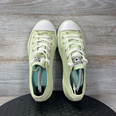 Converse kids All-Star Perforated lime green low-top