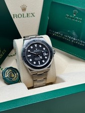 Rolex Yacht-Master 42 NEW 2024 Black Dial Black Bezel Titanium Oyster Bracelet 3