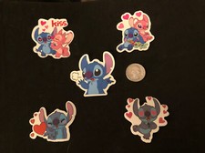 Disney Stickers - Lot of 5 Stitch Stickers - Lilo and Stitch