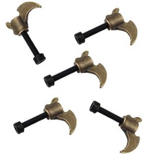 5pcs Coils Tattoo Machine Parts Screws Front Vice Tube Screw M4 Thread