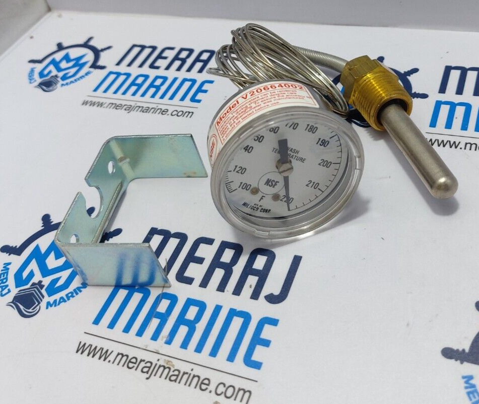 Miljoco V20664002 Temperature Gauge NSF 100-220 F | eBay