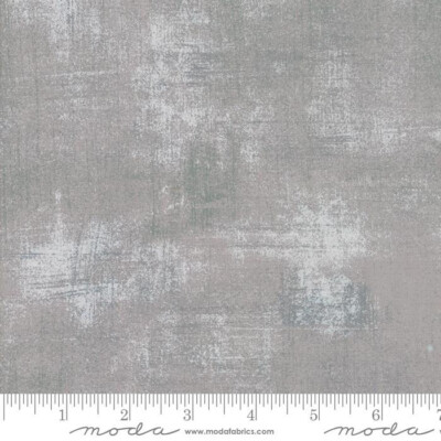 Moda Quilt Fabric Grunge Basics Silver by BasicGrey by half-yard #30150 418