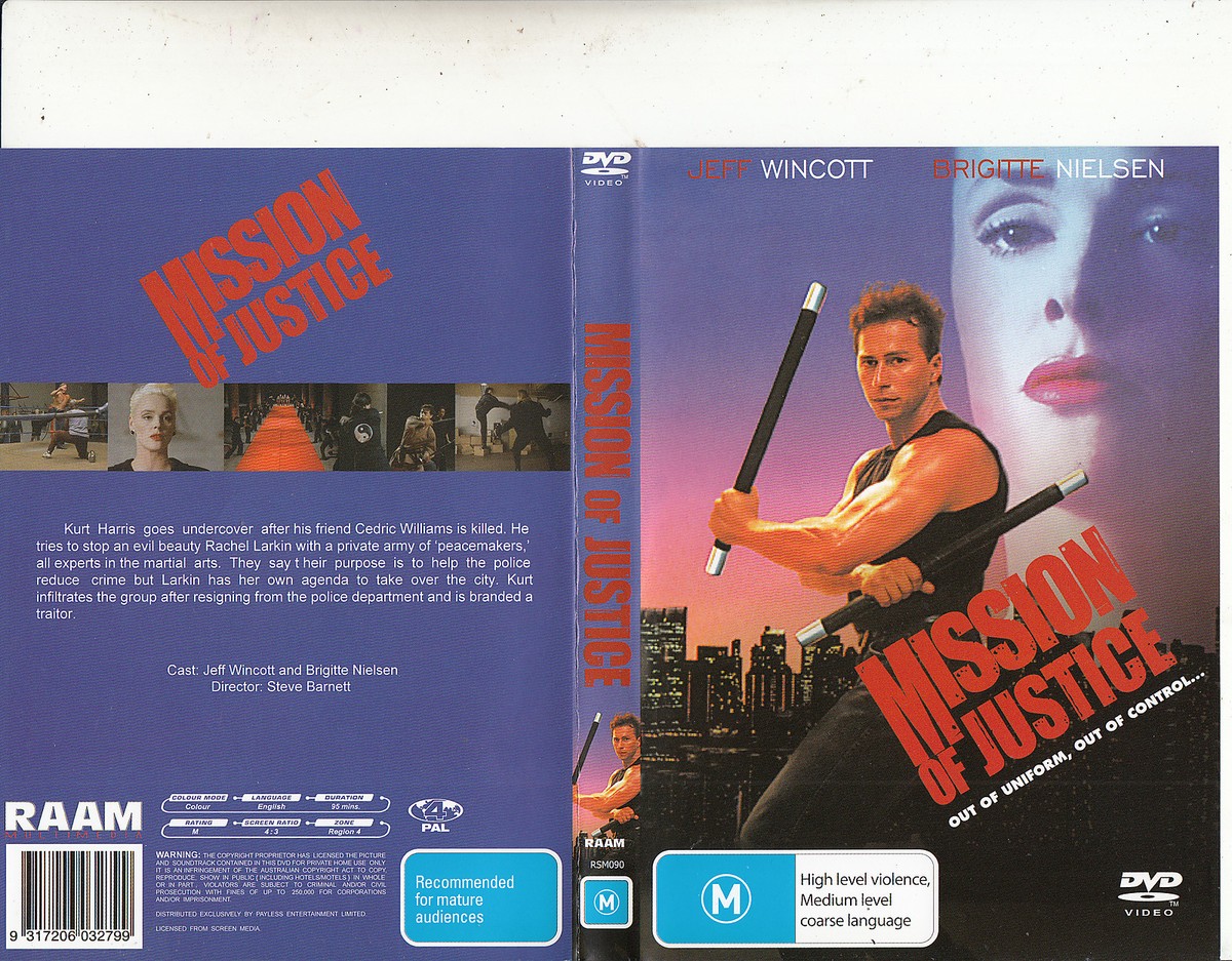 Mission of Justice-1992-Jeff Wincott-Movie-DVD | eBay