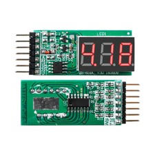2-6s RC Li-Po Battery Voltage Volt Tester Indicator Checker Monitor 7.4V-22.2V