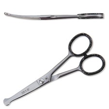 Forbici per zampe professionali CAMPIONE DEL MONDO SOLINGEN forbici per cani affilate e curve 5 pollici