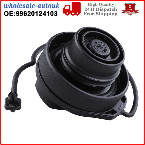 Black Fuel Cap Tank Cover Petrol For Porsche 997 986 Boxster 987 Boxster/Cayman - Picture 2 of 7
