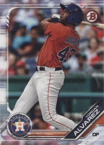 2019 Bowman Chrome Scouts' Top 100 #BTP46 Yordan Alvarez ASTROS | eBay