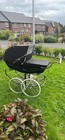 Silver Cross Coachbuilt Balmoral Pram Black