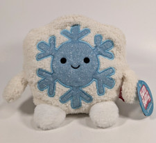 Jazwares Bum Bumz by Russ Shane the Glittery Snowflake 7.5" Plush Ski Lodge Bumz