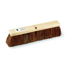 Tough Guy 1A844 18 In Sweep Face Broom Head, Medium, Natural, Brown